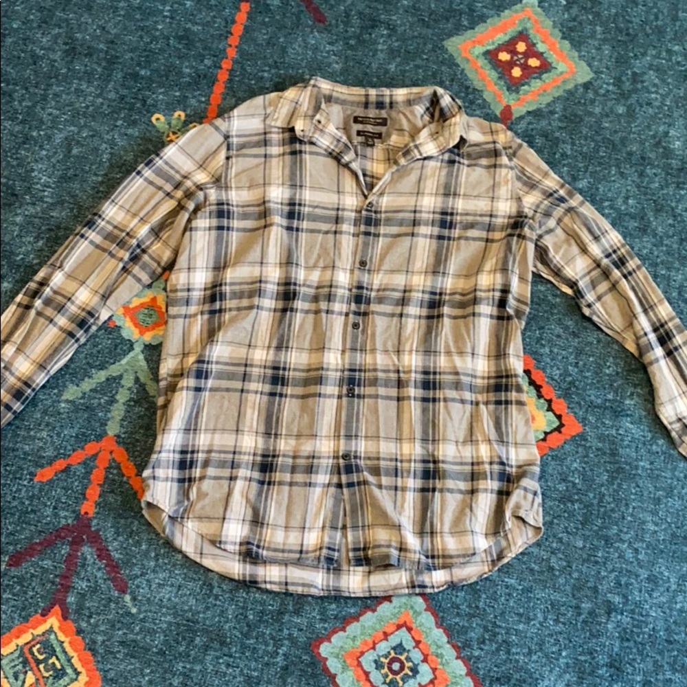 Banana Republic Luxe Flannel size XL Tall